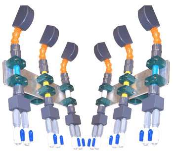 TRIPLE FOAM STREAMER SET TRIPLE FOAM STREAMER SET