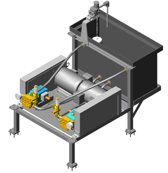HIGH PRESSURE PUMP STATION 10HP8GPM HIGH PRESSURE PUMP STATION 10HP8GPM