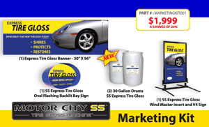 EXPRESS TIRE GLOSS MARKETING KIT