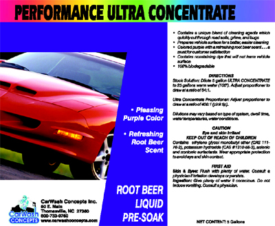 Rootbeer Liquid Presoak - Ultra Concentrate